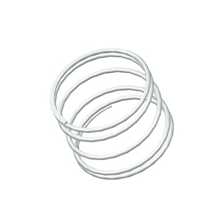 Compression Spring, O= .968, L= .75, W= .044